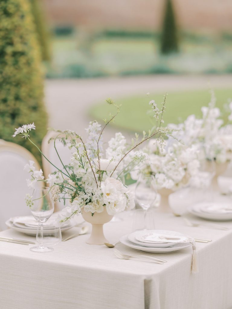 luxury wedding tablescape design