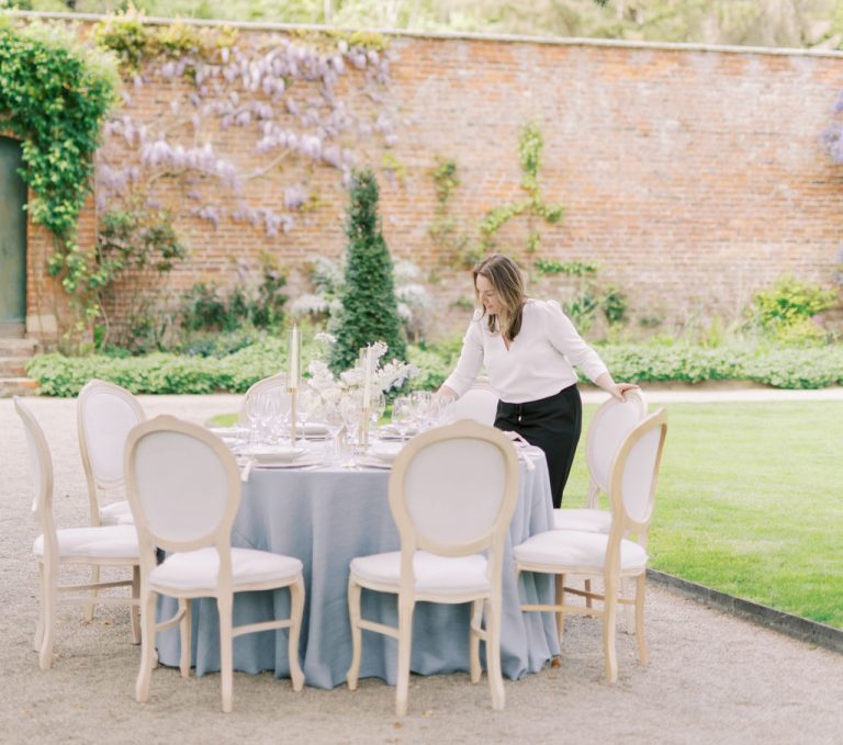 luxury wedding tablescape design